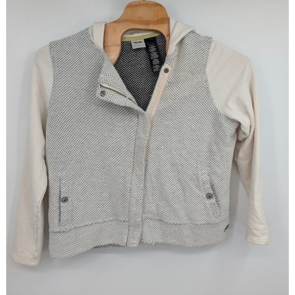 Harley Davidson Women's Hooded Moto Jacket Full Zip Gray Plus Size 2W XL